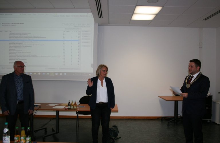 Vereidigung Regina Pfeffer