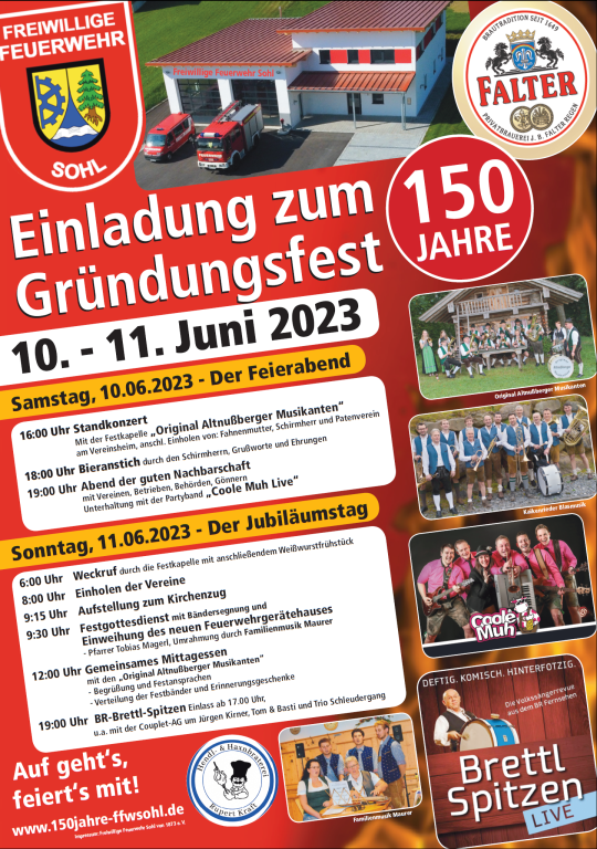 FFW Sohl Feier 150