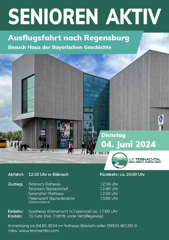 Fahrt nach Regensburg