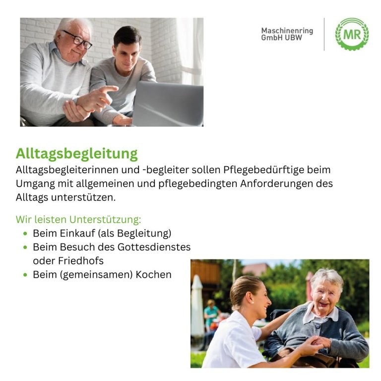 Entlastungshilfe Senioren Teil 2