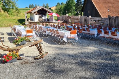 Waidler Hof Biergarten Bild 2